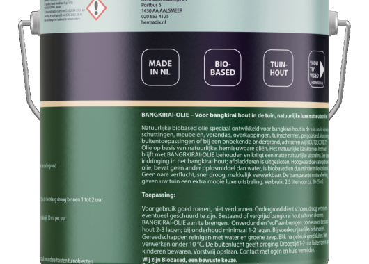 BANGKIRAI-OLIE  2500 ml