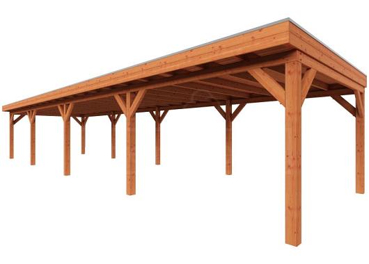 Buitenverblijf Refter XL 14400x4000x2600mm (bxdxh)    52.6222