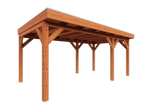 Buitenverblijf Refter XL 5550x3400x2600mm (bxdxh)    52.1053