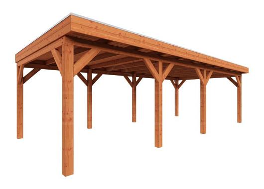 Buitenverblijf Refter XL 8500x4000x2600mm (bxdxh)    52.1079