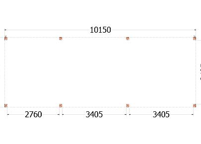 Buitenverblijf Palermo 10150x3700x2450mm (bxdxh)    52.2064