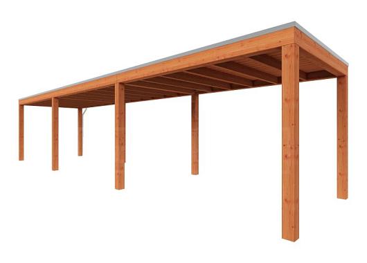 Buitenverblijf Palermo 10800x2550x2450mm (bxdxh)    52.2068