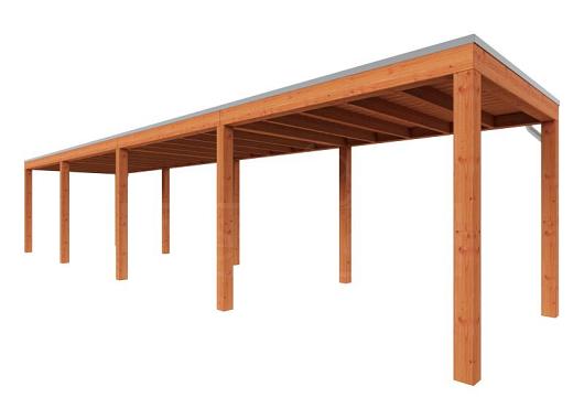 Buitenverblijf Palermo 11800x2550x2450mm (bxdxh)    52.2071