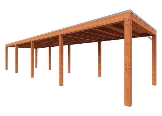 Buitenverblijf Palermo 11800x3100x2450mm (bxdxh)    52.2072