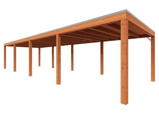 Buitenverblijf Palermo 11800x3700x2450mm (bxdxh)    52.2073