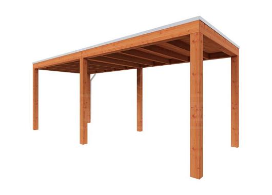 Buitenverblijf Palermo 6000x2550x2450mm (bxdxh)    52.2020