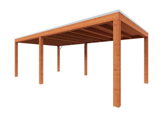 Buitenverblijf Palermo 6600x3700x2450mm (bxdxh)    52.2028