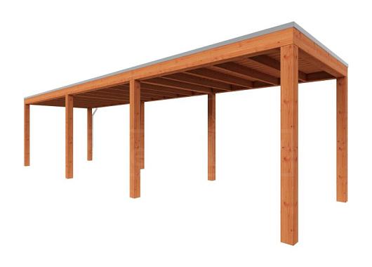 Buitenverblijf Palermo 9550x2550x2450mm (bxdxh)    52.2053