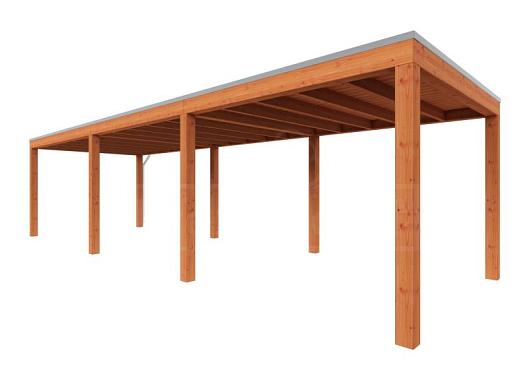 Buitenverblijf Palermo 9550x3100x2450mm (bxdxh)    52.2054