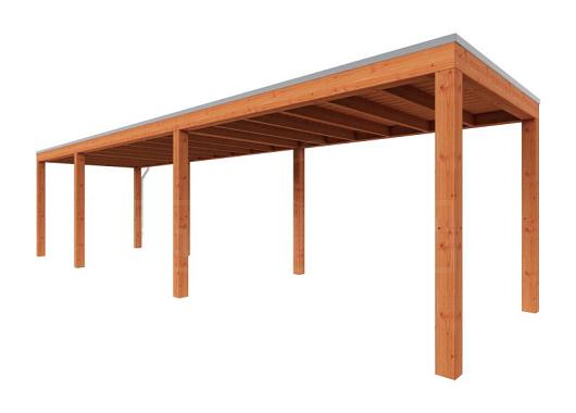 Buitenverblijf Palermo 9600x2550x2450mm (bxdxh)    52.2056