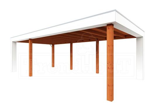 Buitenverblijf Verona model links 7550x4000x2500mm (bxdxh)    52.1114