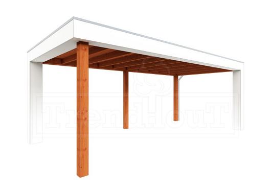 Buitenverblijf Verona model rechts 6250x3350x2500mm (bxdxh)    52.1124