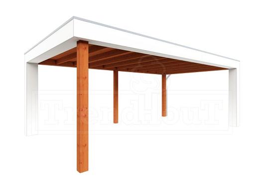 Buitenverblijf Verona model rechts 6250x4000x2500mm (bxdxh)    52.1125