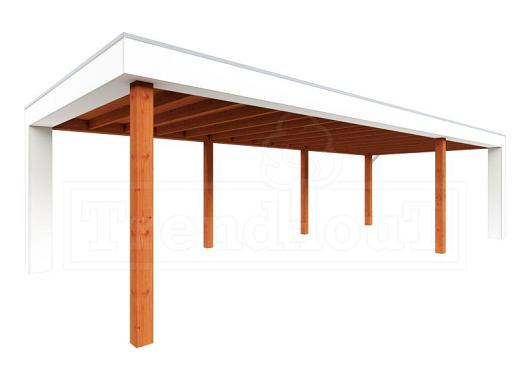 Buitenverblijf Verona model rechts 9150x4000x2500mm (bxdxh)    52.1130