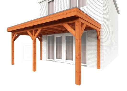 Aanbouwveranda Ancona 5000x3300x2600mm (bxdxh)    52.1014