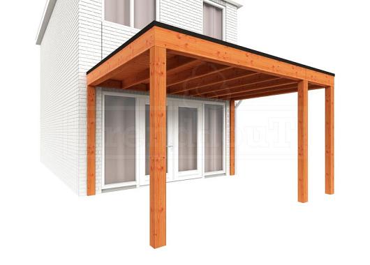 Aanbouwveranda Modena 4050x3650x2700mm (bxdxh) rechts    52.7266
