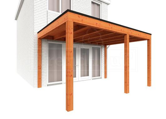 Aanbouwveranda Modena 4300x3650x2700mm (bxdxh) rechts    52.7270