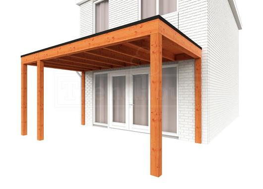 Aanbouwveranda Modena 4700x3000x2700mm (bxdxh) links    52.7210