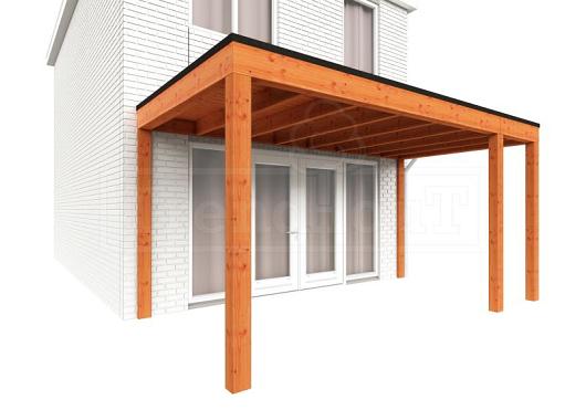 Aanbouwveranda Modena 4700x3000x2700mm (bxdxh) rechts    52.7212