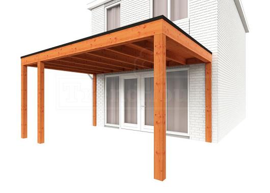 Aanbouwveranda Modena 4700x3650x2700mm (bxdxh) links    52.7272