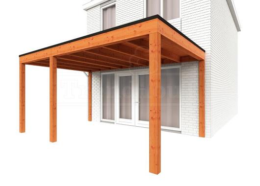 Aanbouwveranda Modena 4850x3650x2700mm (bxdxh) links    52.7276