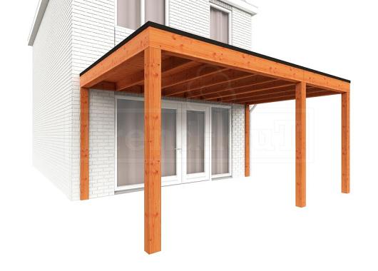 Aanbouwveranda Modena 4850x3650x2700mm (bxdxh) rechts    52.7278