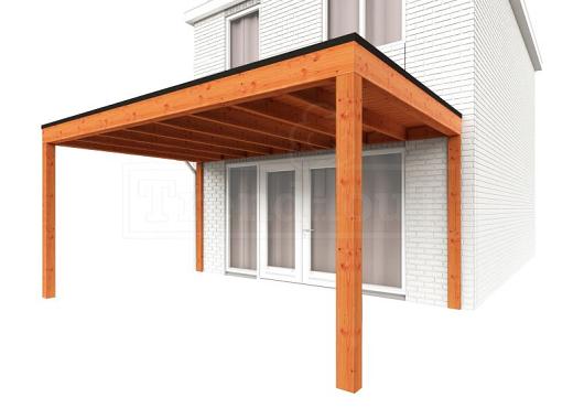 Aanbouwveranda Modena 4900x3650x2700mm (bxdxh)    52.7280