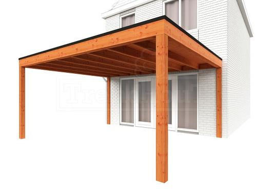 Aanbouwveranda Modena 4900x4850x2700mm (bxdxh)    52.7342