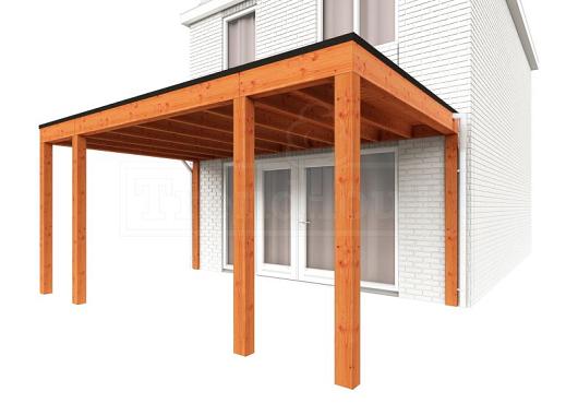 Aanbouwveranda Modena 5050x3650x2700mm (bxdxh)    52.7282