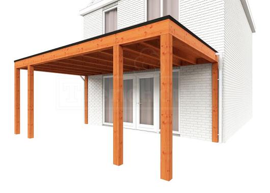 Aanbouwveranda Modena 5700x3650x2700mm (bxdxh)    52.7288