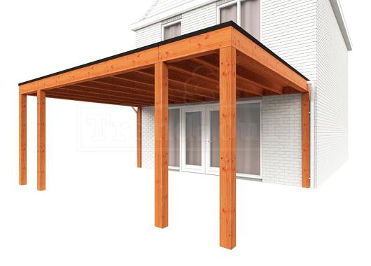 Aanbouwveranda Modena 5700x4850x2700mm (bxdxh)    52.7350