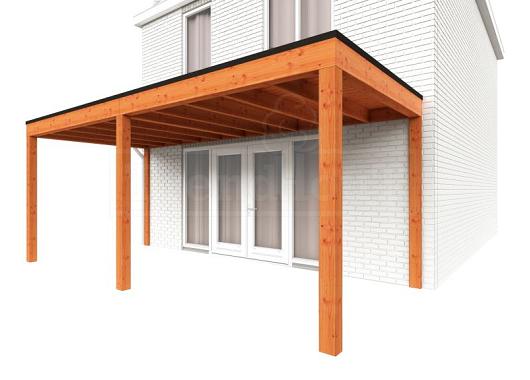 Aanbouwveranda Modena 6000x3000x2700mm (bxdxh)    52.7232