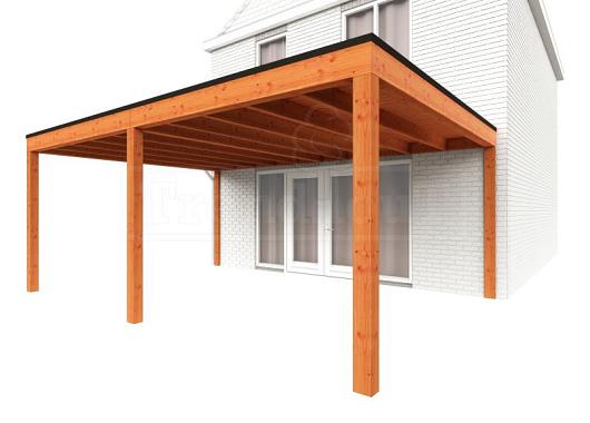 Aanbouwveranda Modena 6000x4850x2700mm (bxdxh)    52.7356