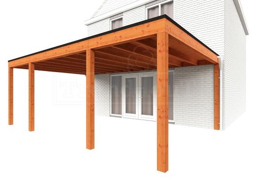 Aanbouwveranda Modena 6600x4850x2700mm (bxdxh)    52.7358