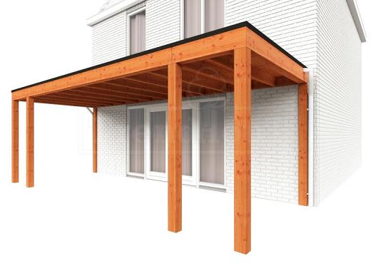 Aanbouwveranda Modena 6900x3000x2700mm (bxdxh)    52.7236