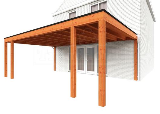 Aanbouwveranda Modena 6900x4850x2700mm (bxdxh)    52.7360