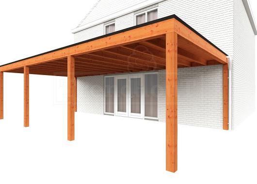 Aanbouwveranda Modena 8900x4850x2700mm (bxdxh)    52.7378