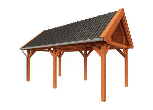 Buitenverblijf Zadeldak XL 6350x3800x3950mm (bxdxh)    52.1145