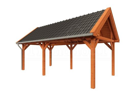 Buitenverblijf Zadeldak XL 7000x3800x3950mm (bxdxh)    52.1150