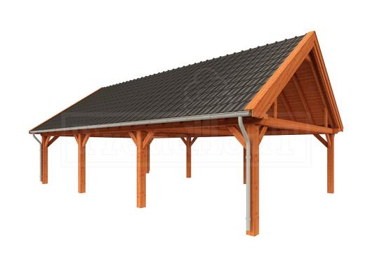 Buitenverblijf Zadeldak XXL 11450x7000x5000mm (bxdxh)    52.1185