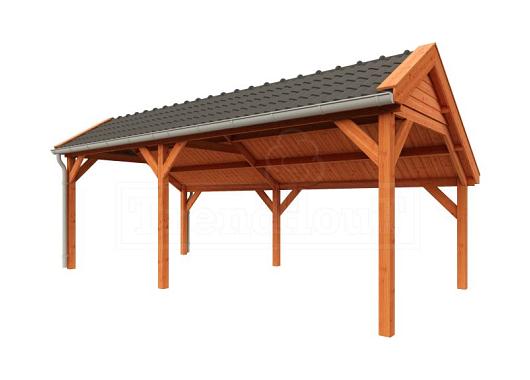 Kapschuur de Deel 6800x3400x3000mm (bxdxh)    52.1191