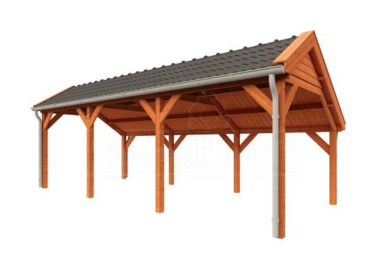 Kapschuur de Deel 7500x3400x3000mm (bxdxh)    52.1192