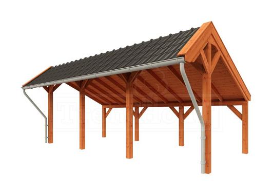 Kapschuur de Heerd 7400x4250x3350mm (bxdxh)    52.3300