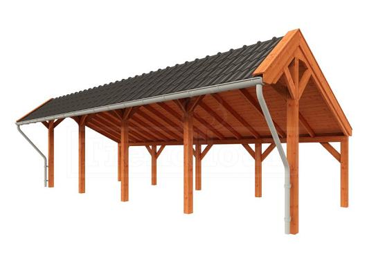 Kapschuur de Heerd 9800x4250x3350mm (bxdxh)    52.6300