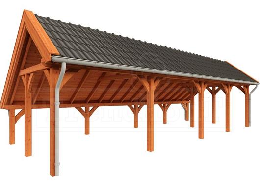 Kapschuur de Hoeve XL 11100x4400x3750mm (bxdxh)  rechts    52.6122