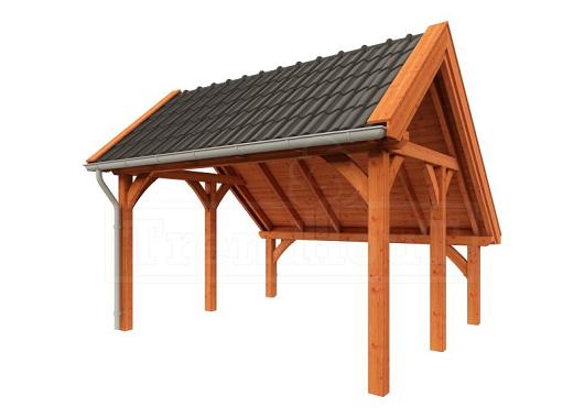 Kapschuur de Hoeve XL 4150x4400x3750mm (bxdxh)    52.1197