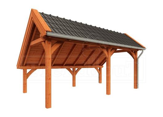 Kapschuur de Hoeve XL 5850x3800x3450mm (bxdxh) rechts    52.6102