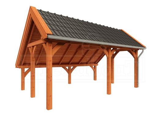 Kapschuur de Hoeve XL 5850x4400x3750mm (bxdxh) rechts    52.6103