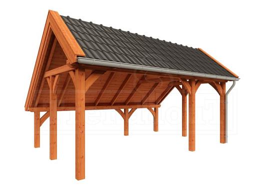 Kapschuur de Hoeve XL 5900x4400x3750mm (bxdxh) rechts    52.6105