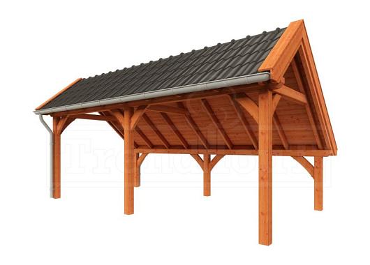 Kapschuur de Hoeve XL 6350x3800x3450mm (bxdxh)    52.1205